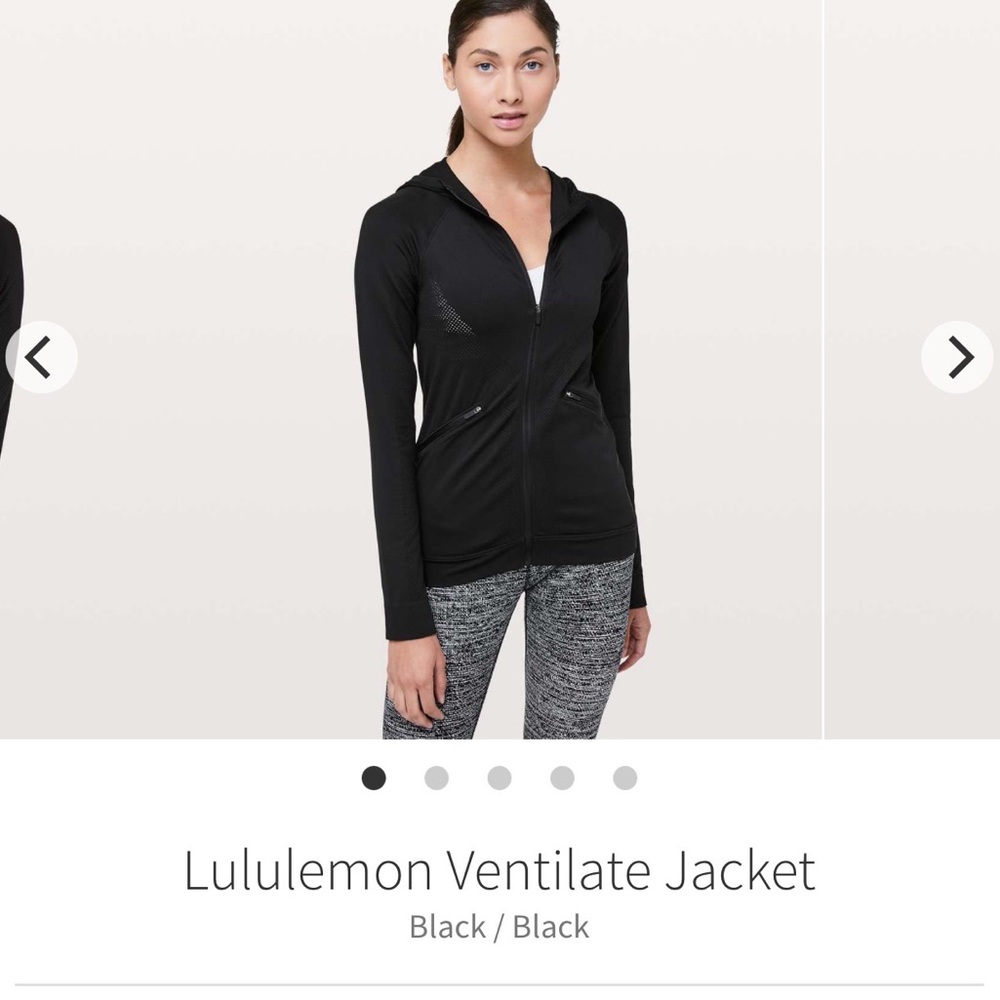 lululemon athletica Black Utility Jacket